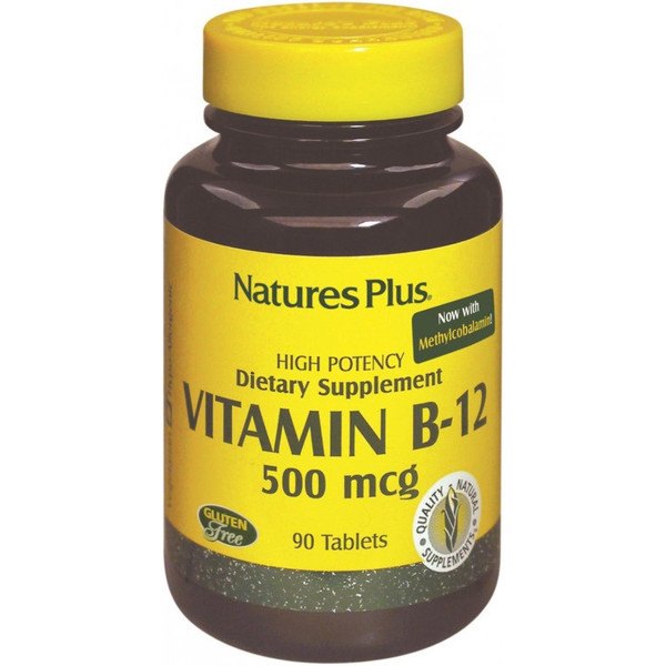 Natures Plus Vitamine B12 500 Mcg 90 Comp