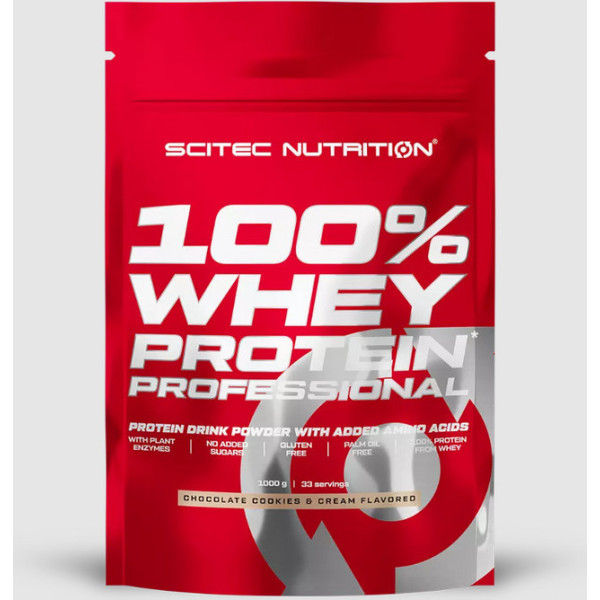 Scitec Nutrition 100% Whey Proteïne Professioneel 1 Kg