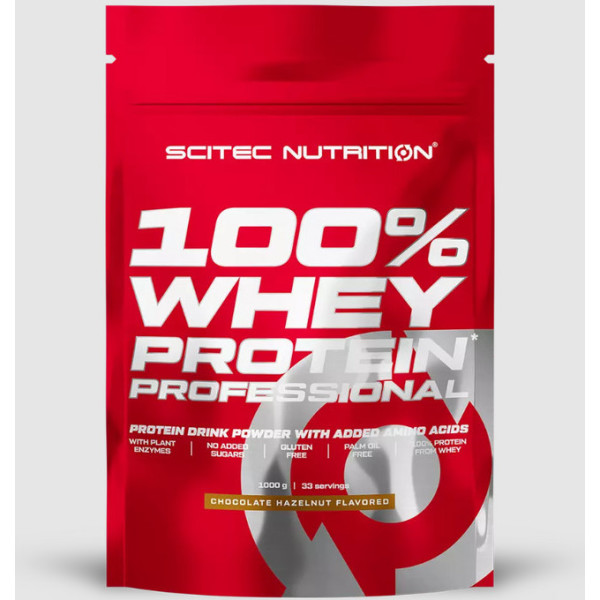 Scitec Nutrition 100% Whey Proteïne Professioneel 1 Kg