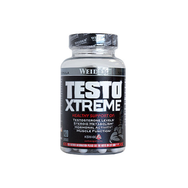 Weider Testo Xtreme - Testosteron Regulator 120 Kps