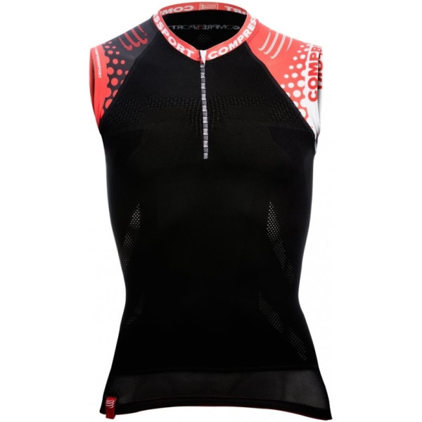 Compressport Camiseta Trail Run Tank Negro (m)
