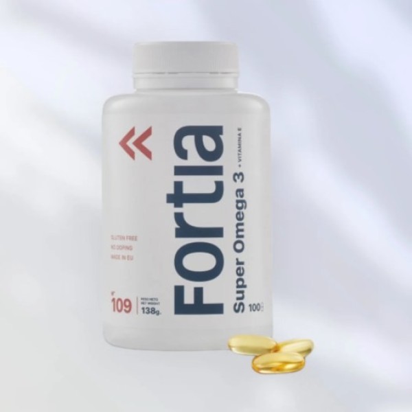 Fortia Super Omega 3 + Vitamina E  100 Cap.