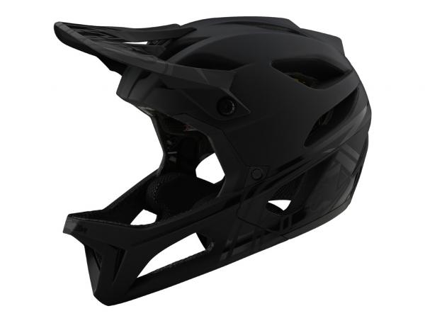 Troy Lee Designs Stage Casco stealth Midnight XS/S - casco da ciclismo