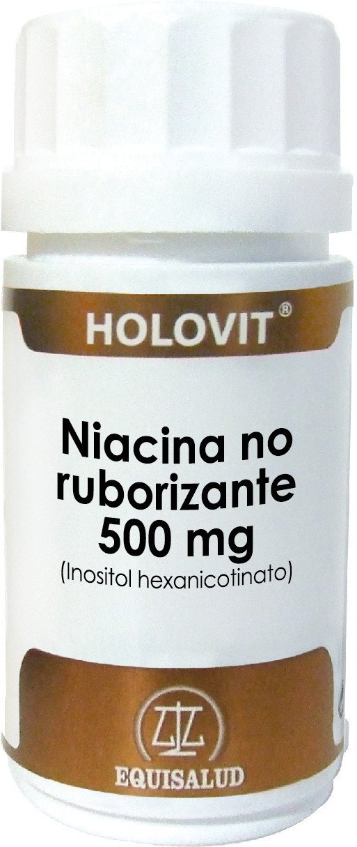 Equisalud Holovit Niacina No Ruborizante 500 Mg 50 Caps.-image
