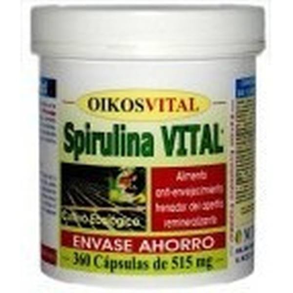 Oikos Vital Espirulina-vital 515 Mg 180 Caps