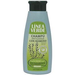 Green Line Shampooing Anti-graisse Au Romarin 400 Ml