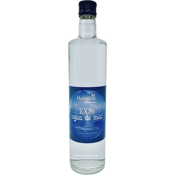 Holoslife Meerwasser 750 ml Glas