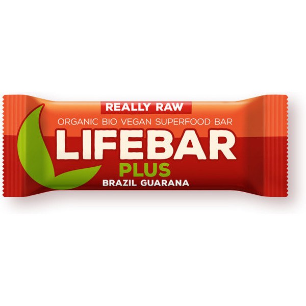 Lifefood Lifebar Plus Nueces Del Brasil Y Guarana Bio 47 Gr