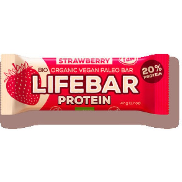 Lifefood Lifebar Protéine Fraise