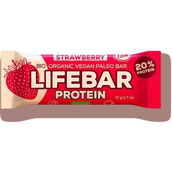 Lifefood Lifebar Proteína de Framboesa 1 Unidade