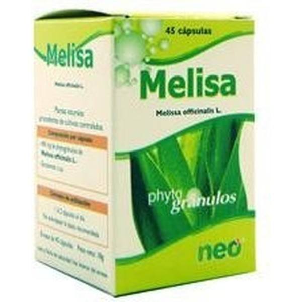 Neo Fitogranules Melissa 45 Gélules