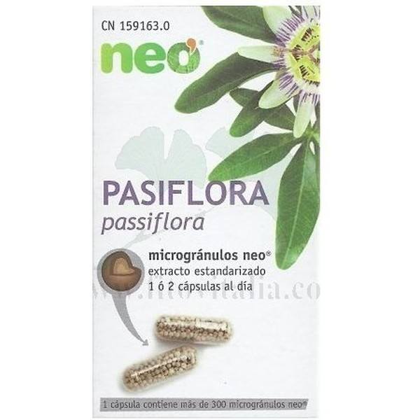 Neo - Extrait sec de fleur de la passion 200 mg - 45 comprimés - Tranquillisant pour s'endormir rapidement