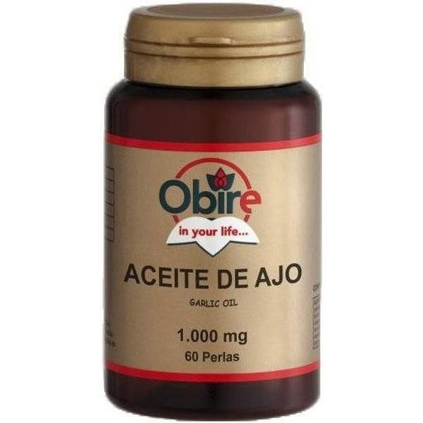 Obire alho 1000 mg 60 pérolas