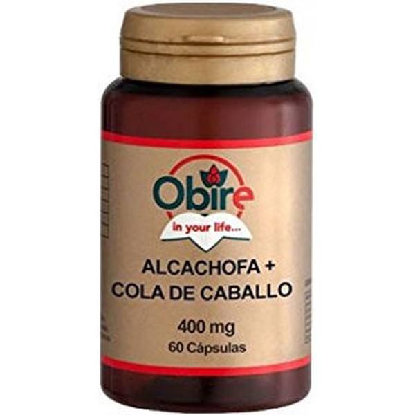 Obire Alcachofa+cola Caballo 430 Mg 60 Caps