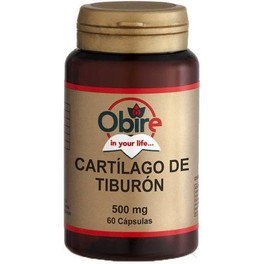 Cartilagine di squalo Obire 500 mg 60 capsule