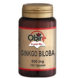 Obire Ginkgo Biloba 500 Mg Ext Dry 100 Comp