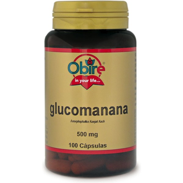 Obire Glucomannan 500 mg 100 caps
