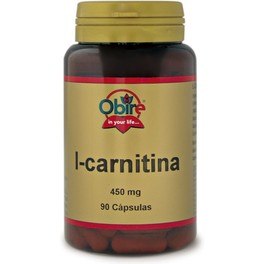 Obire L-carnitina 450 Mg 90 Caps