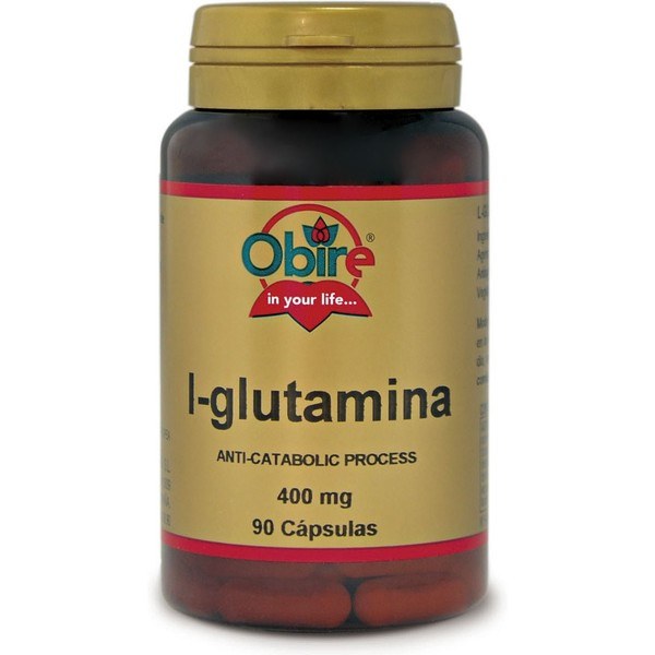 Obire L-glutamine 400 mg 90 gélules