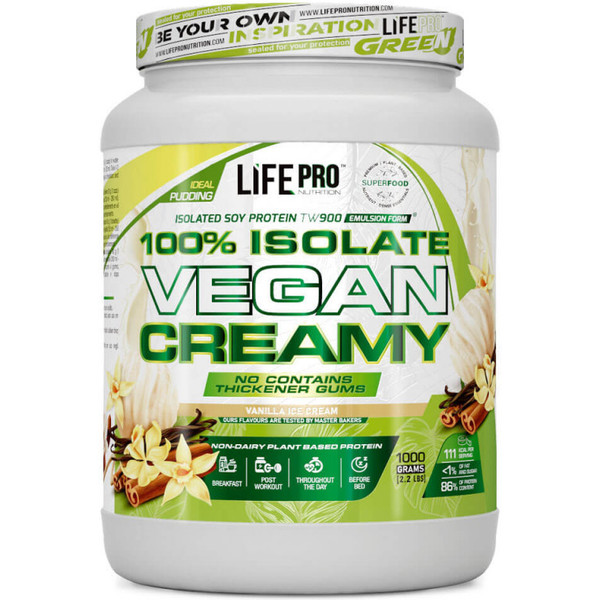 Life Pro Nutrition Isolate Vegan Creamy 1 Kg