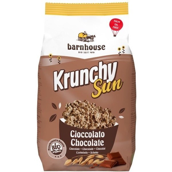 Barnhouse Muesli Krunchy Sun Chocolade Bh 375 G