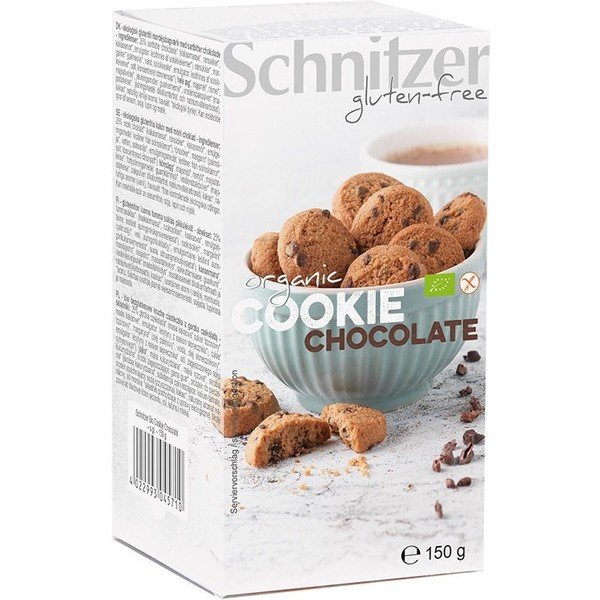 Schnitzer Biscuits Cookie Chocolat S/g Schnitzer 150 G
