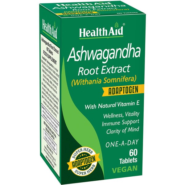 Health Aid Ashwagandha 60 Cápsulas