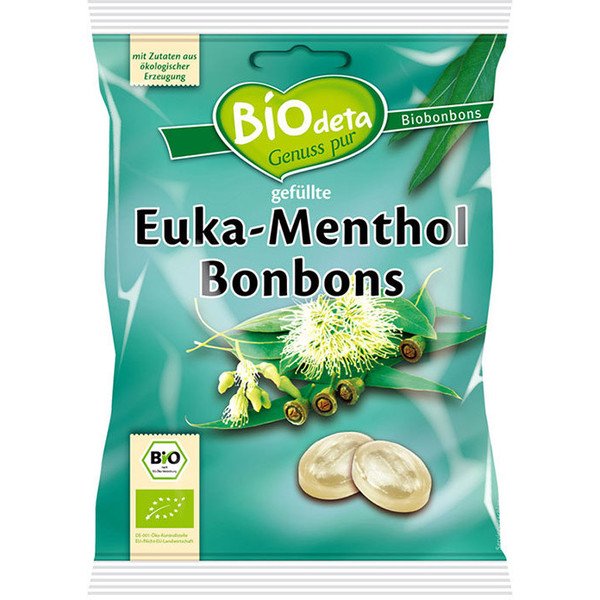 Biocop Bonbons R. Eucalip.menthol Biodeta 75g