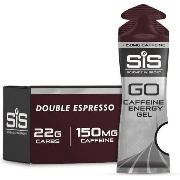 SiS GO Energie + 150 Mg Cafeïne 30 Gels x 60 Ml