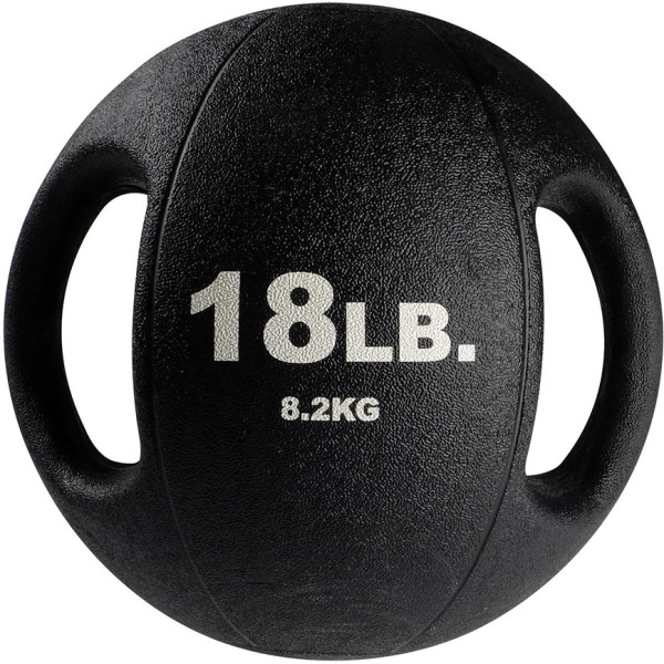 Body Solid Balón Medicinal de Doble Agarre 8 Kg