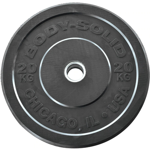 Corpo Sólido Disco Olímpico Chicago 20 Kg