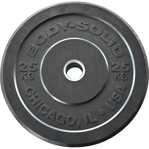 Corpo Sólido Disco Olímpico Chicago 25 Kg