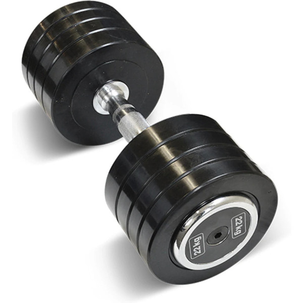 Body Solid Mancuerna de Goma Pro Style 32 Kg