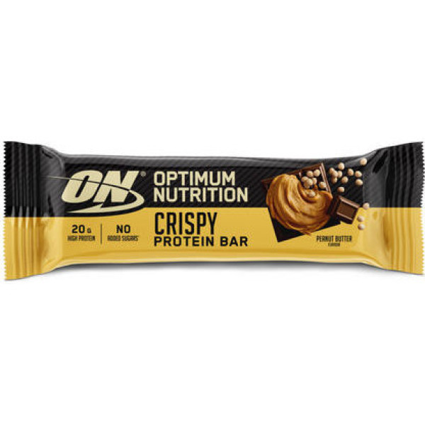 Optimum Nutrition On Crispy Protein Bar 1 Barre X 65 Gr