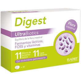 Eladiet Digest Ultrabiotici 30 Com