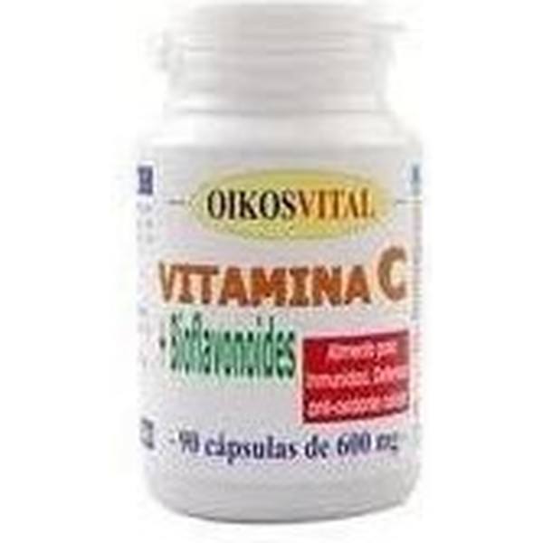 Oikos Vital Vit. C + Bio-flavonoides 600 Mg 90 Caps.