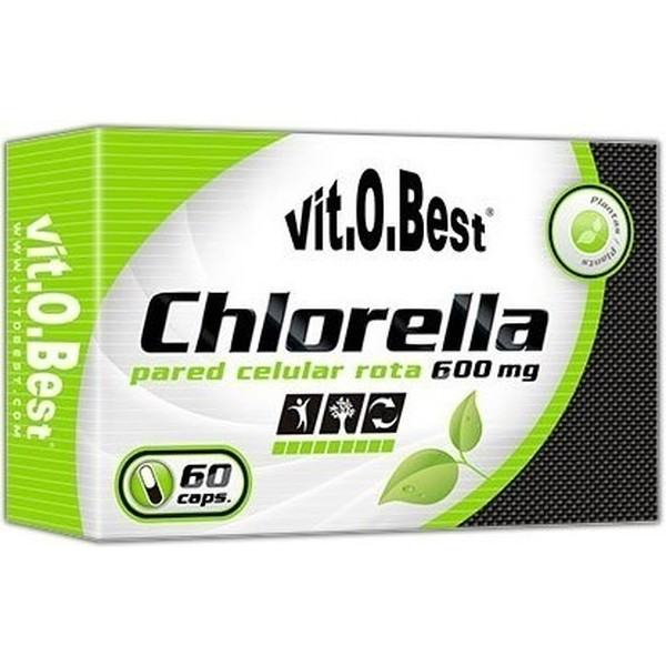 VitOBest Chlorella 600 mg 60 cápsulas