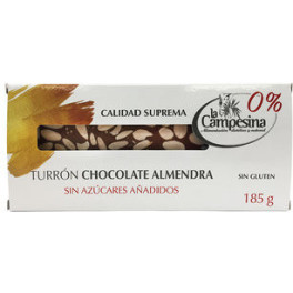 Campesina Turron Choco-almendra S/a S/gluten 185g