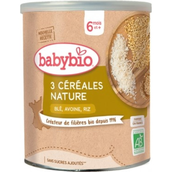Babybio Céréales Nature & Quinoa 220g