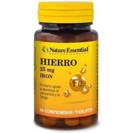 Nature Essential Hierro 25 Mg 50 Comp