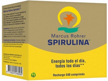 Marcus Rohrer Espirulina Recarga 540 Comp-image