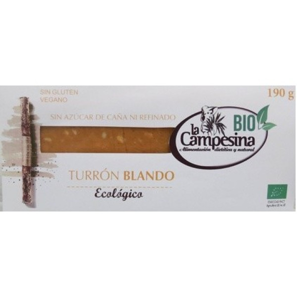 Campesina Turron Almendra Blando Jijona S/a S/gluten 185g