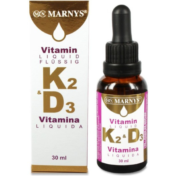 Marnys Vitamin K2+d3 Flüssigpipette 30 ml (15 X Exp.)