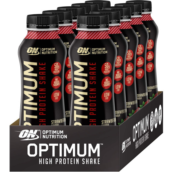 Optimum Nutrition Protein On Protein Shake 10 flesjes x 330 ml