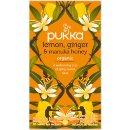 Pukka Infusion Gengibre Limão E Manuka Mel 20 Bl Bio