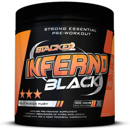 Stacker2 Pre Entreno Inferno Black 300 Gr