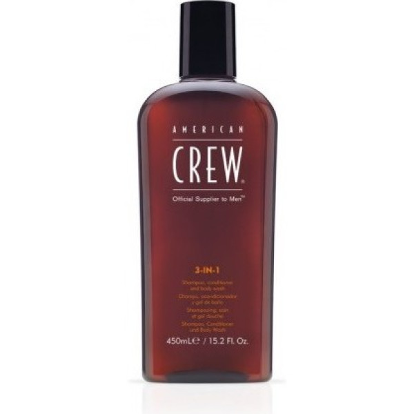 American Crew Classic 3-in-1 Shampoo, Spülung und Duschgel 450 ml