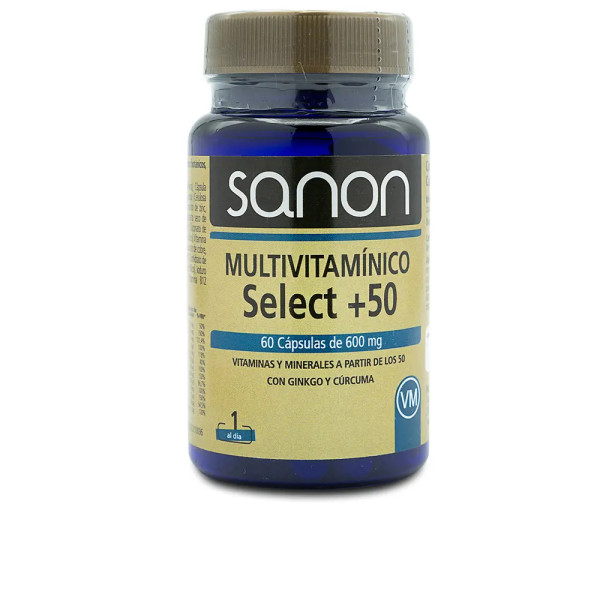 Sanon Multivitamínico Select +50 60 Cápsulas Unisex