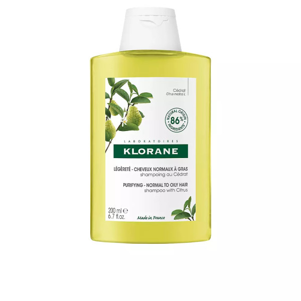 Klorane Shampoo purificante al cedro 200 ml unisex