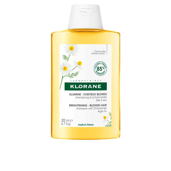 Klorane A La Camomile Illuminating Shampoo Blonde Reflections 200 Ml Unisex